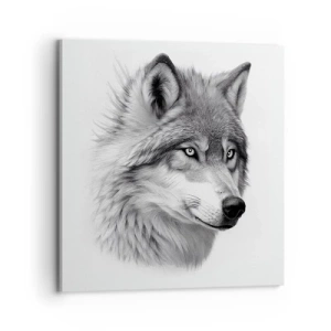 Vászonkép - Alfa - kétségtelenül - 70x70 cm