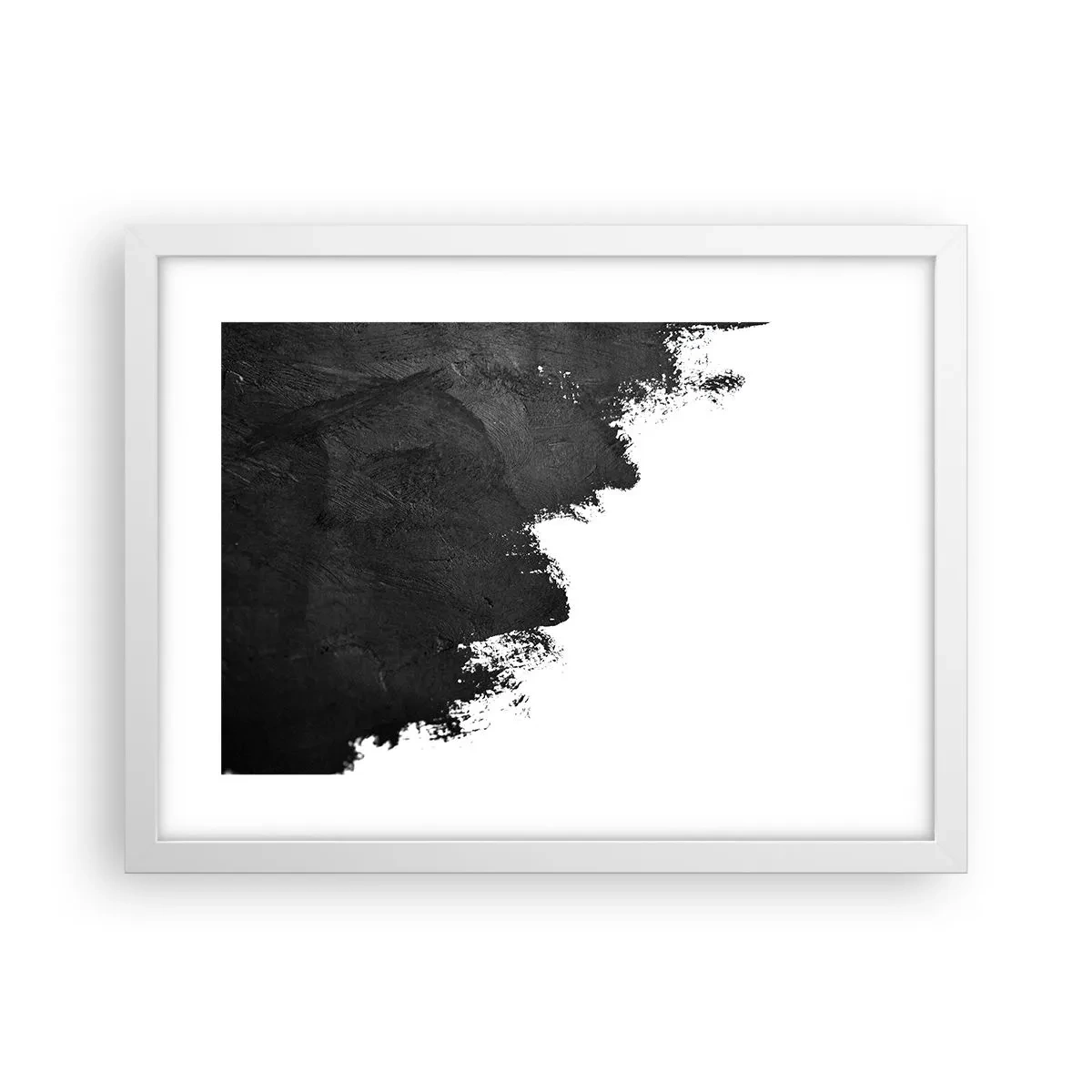 Poszter fekete keretben - Elemek: föld - 40x30 cm