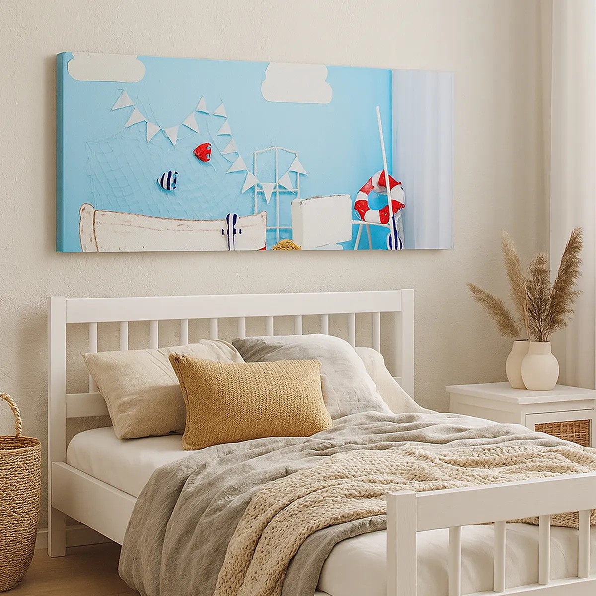 Vászonkép - A gyerek kalandvágya - 30x30 cm