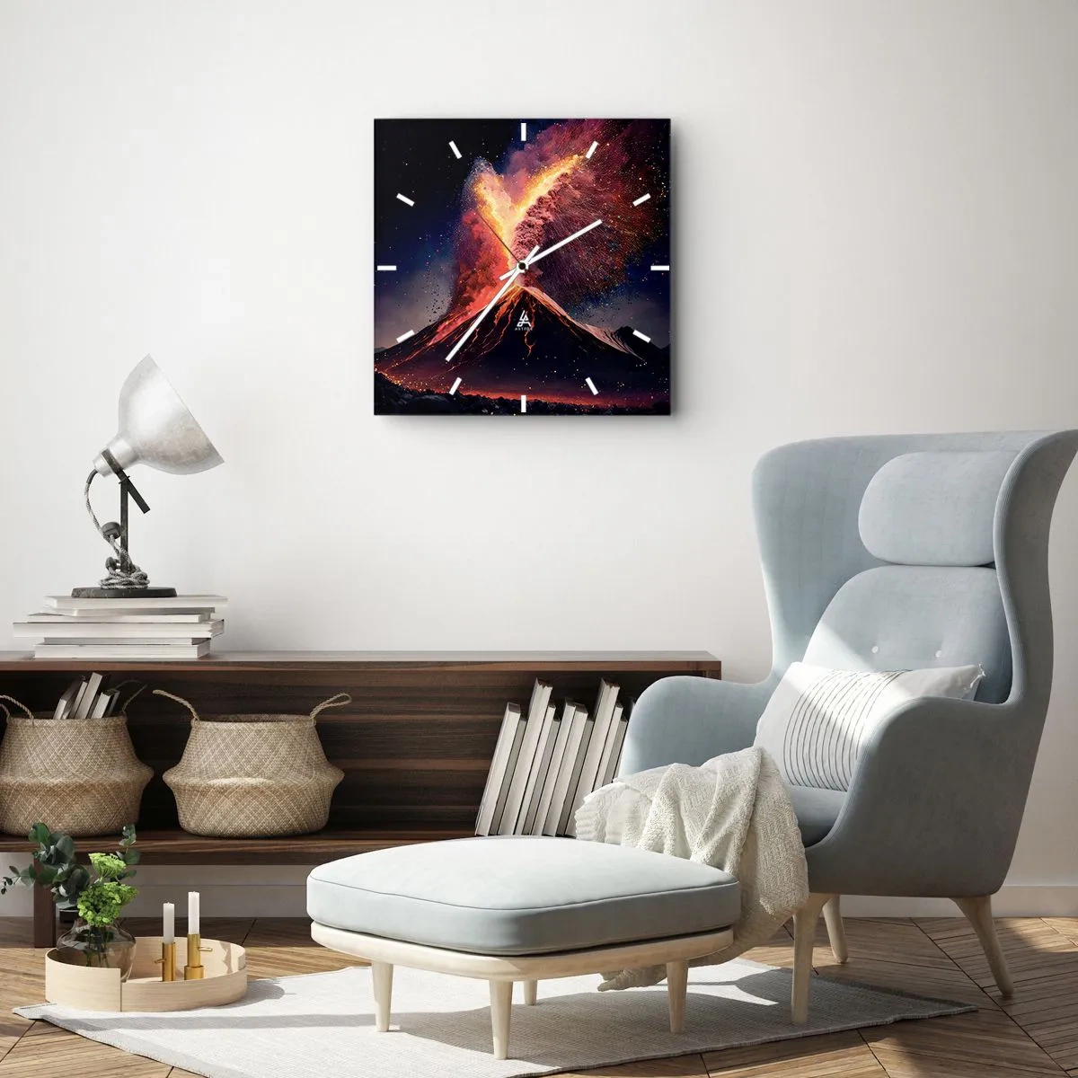 Falióra, Óra - Szépség és horror - 40x40 cm