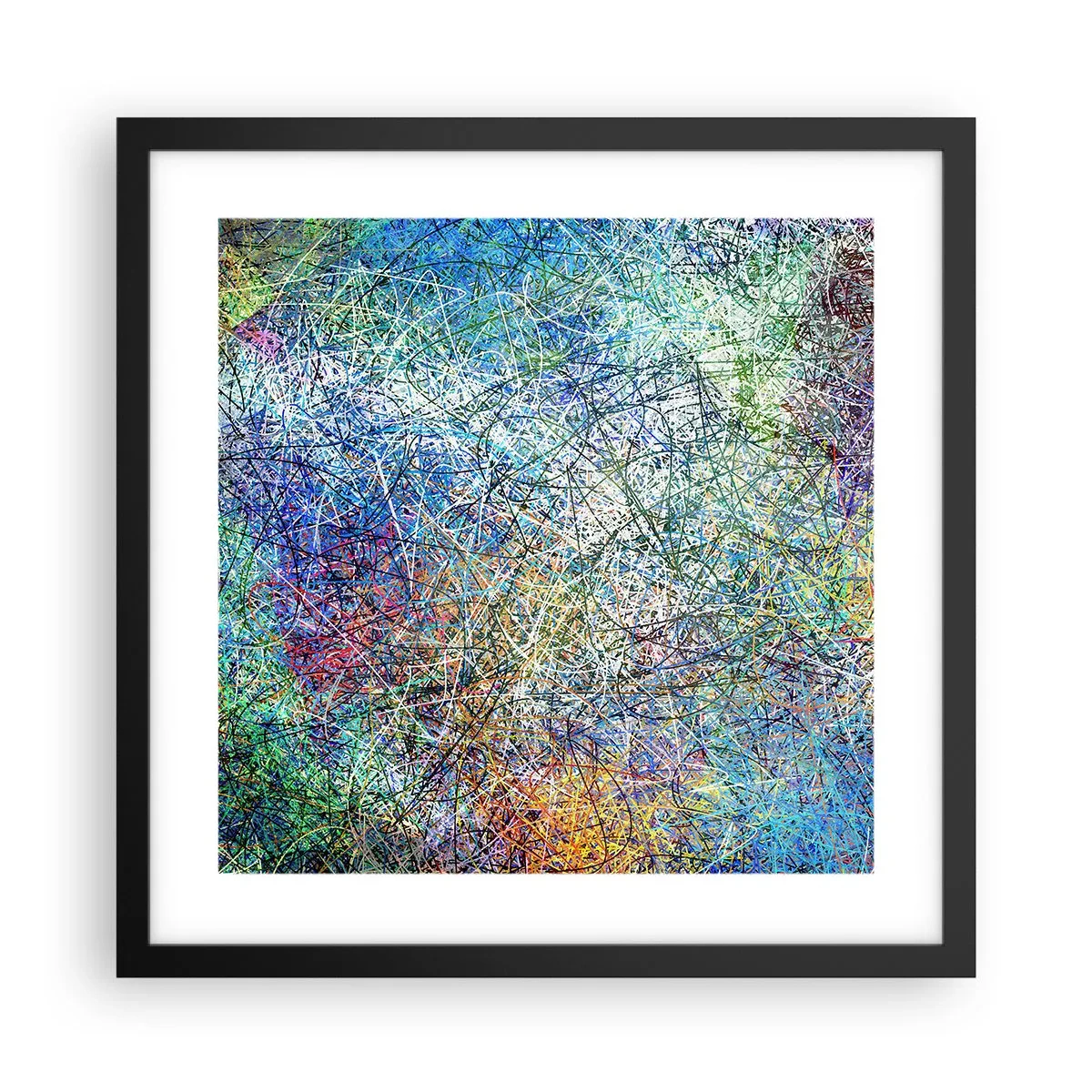 Poszter fehér keretben - Ez nem olyan egyszerű - 40x40 cm