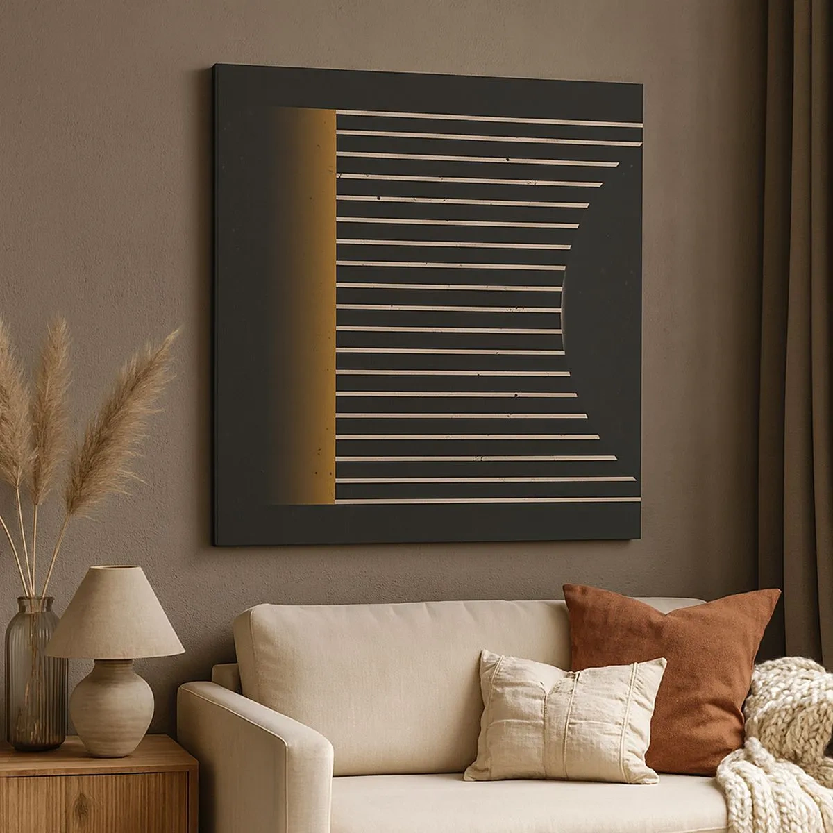 Vászonkép - Fedezze fel a sötétséget - 30x30 cm