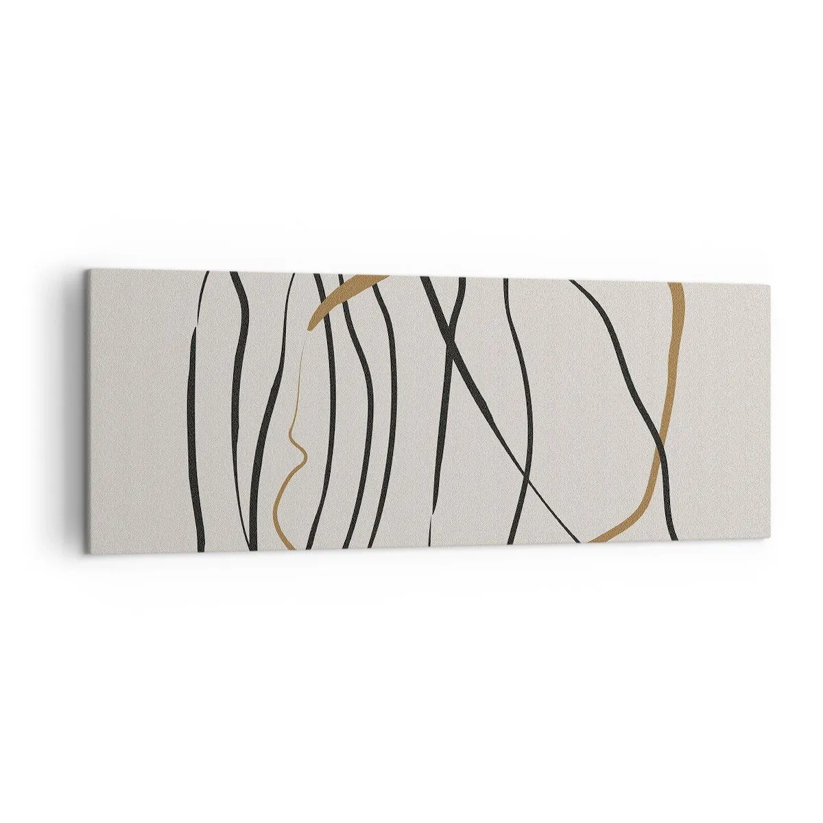 Vászonkép - Kompozíció - birtokló tánc - 140x50 cm