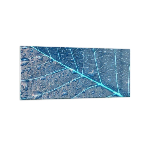 Üveg kép - Az élet kékben - 120x50 cm