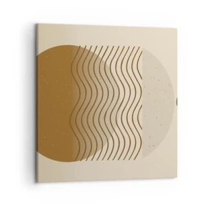 Vászonkép - A geometriai formák eredetéről - 50x50 cm