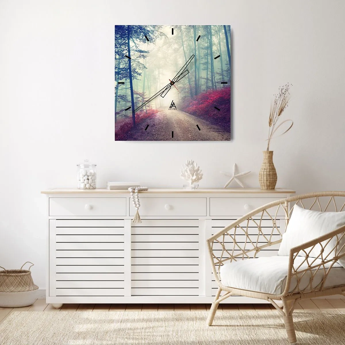 Falióra, Óra - Milyen jó felkelni hajnalban - 30x30 cm