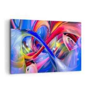 Vászonkép - A színek tánca - 100x70 cm