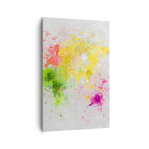 Vászonkép - A világ minden színe - 80x120 cm