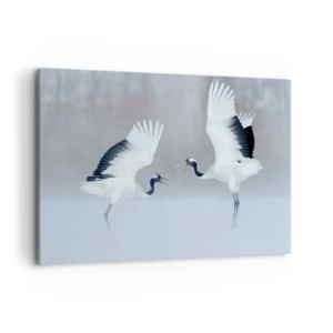 Vászonkép - Tánc a ködben - 100x70 cm