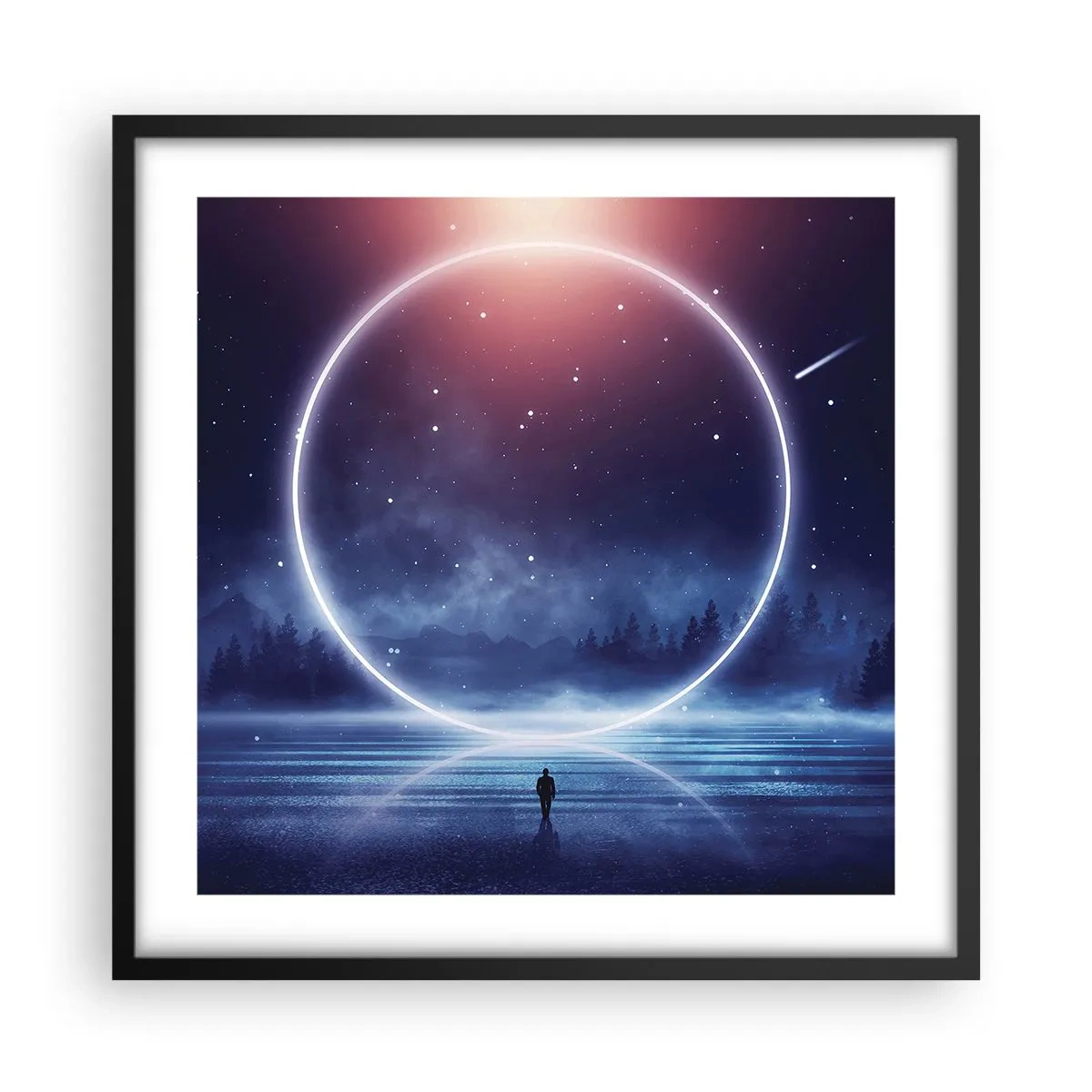 Poszter fehér keretben - Már itt vannak... - 50x50 cm