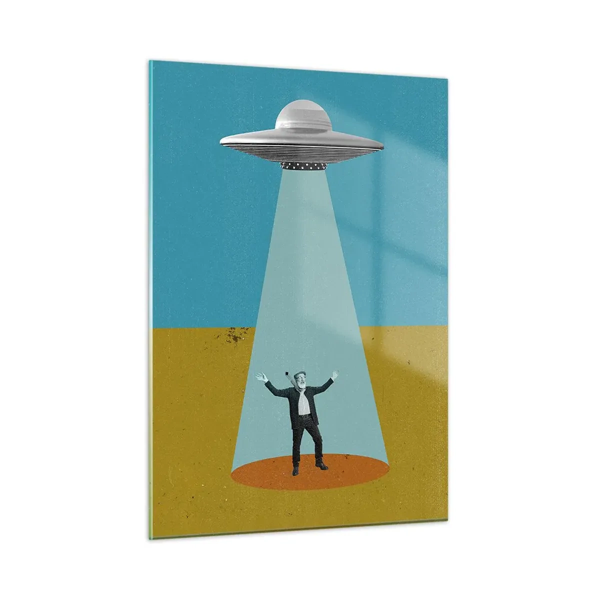 Üveg kép - Közeli találkozás - 50x70 cm