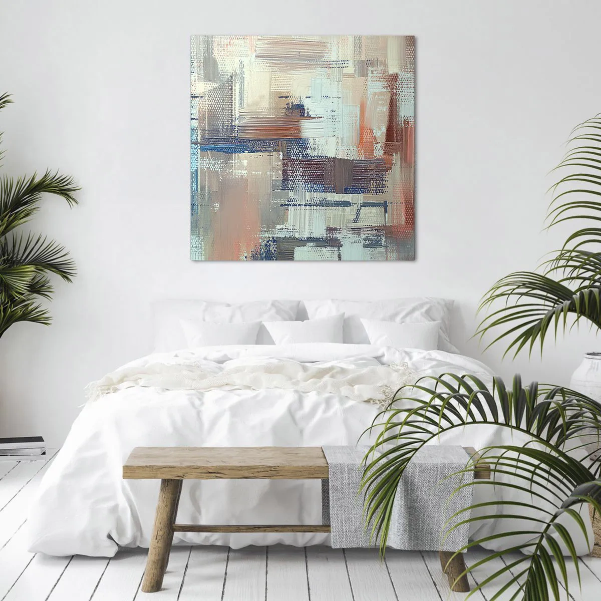 Vászonkép - Elérve a fényt - 40x40 cm