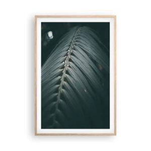 Poszter világos tölgy keretben - A természet pontossága - 61x91 cm