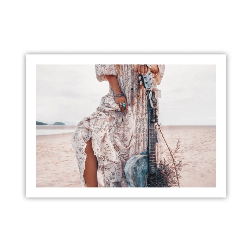 Poszter - Hippik az úton - 70x50 cm