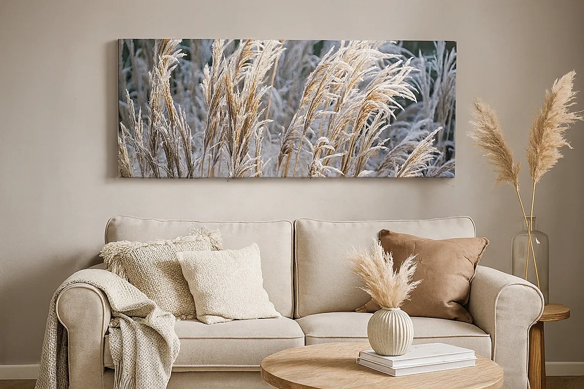 Vászonkép - Zúzmarába öltözött - 30x30 cm