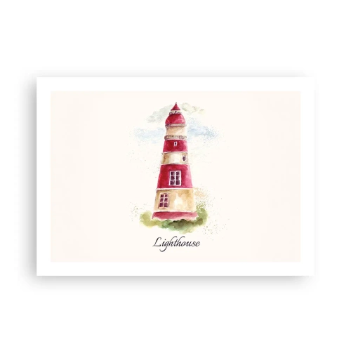 Poszter - Körbe mindíg időjárás - 70x50 cm