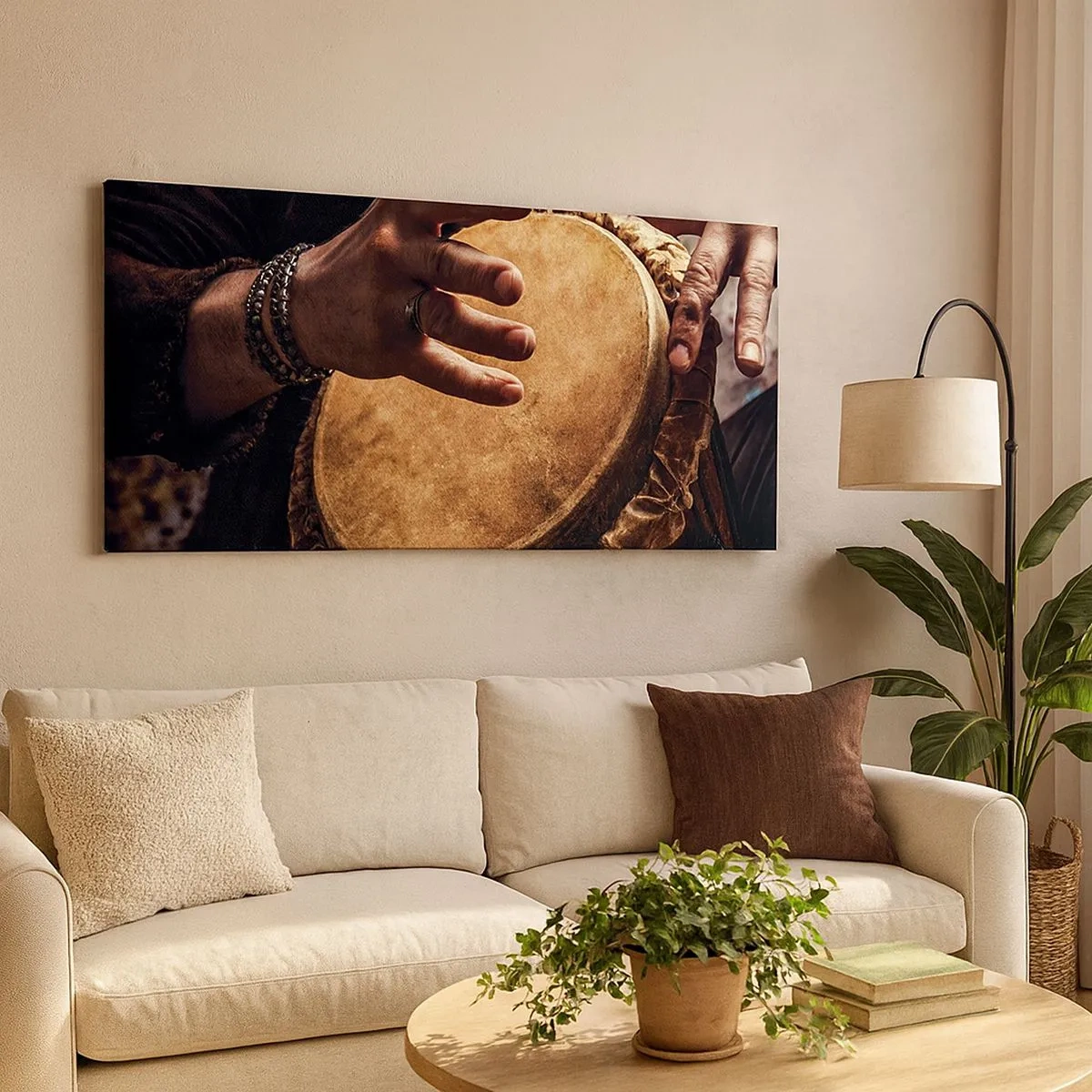 Vászonkép - A szív ritmusában - 100x40 cm