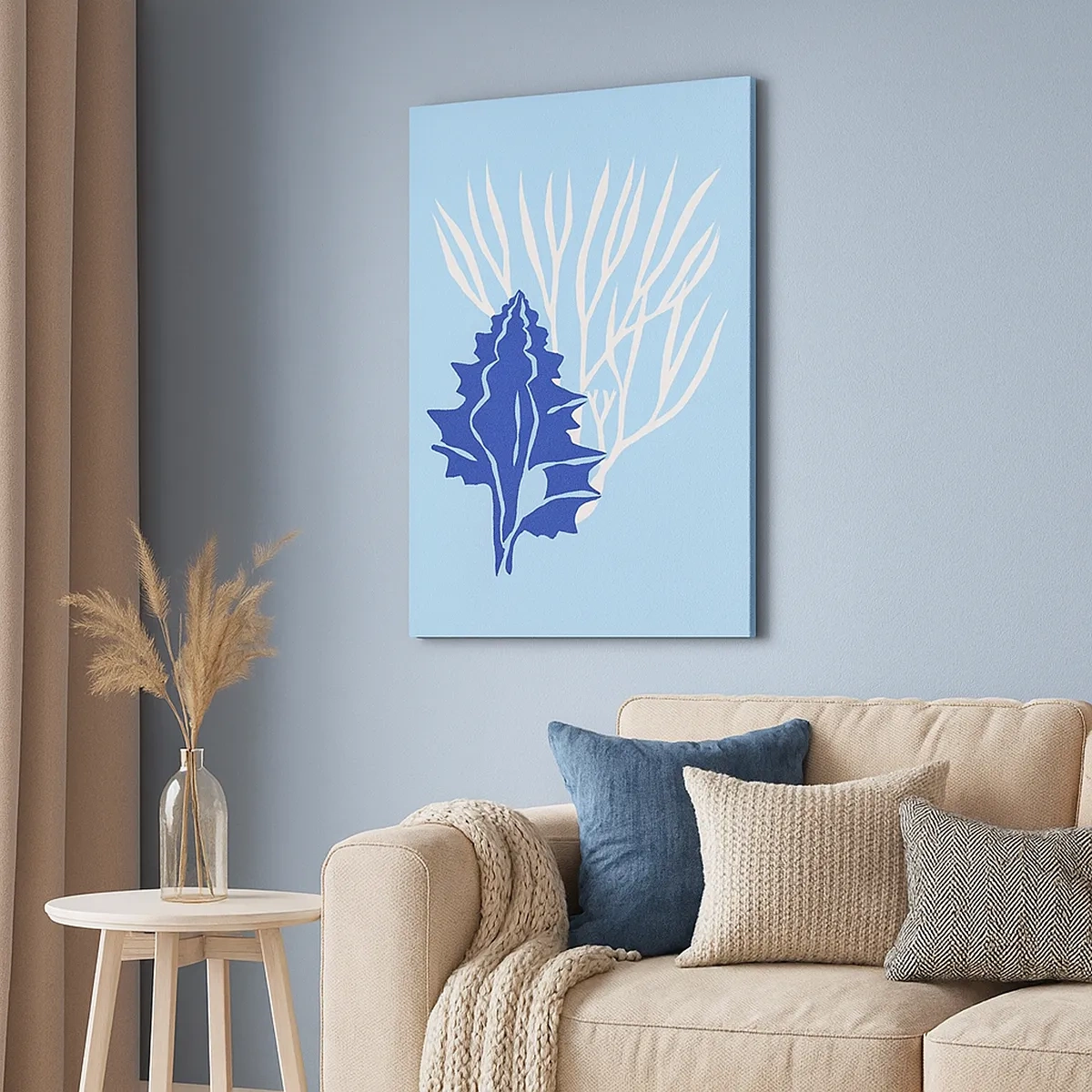 Vászonkép - Lombos formák - 50x70 cm