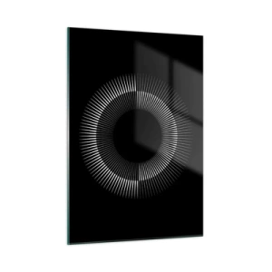 Üveg kép - Fekete Nap - 50x70 cm