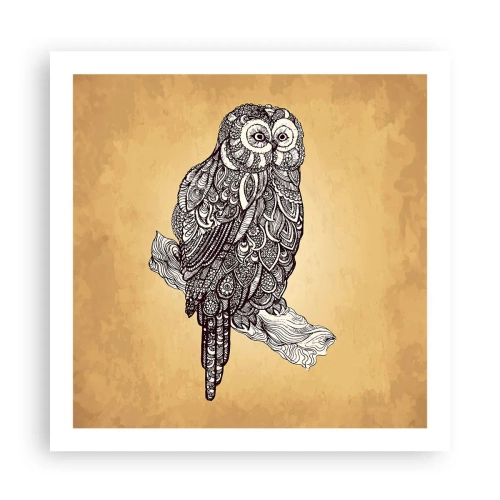 Poszter - A bölcsesség bonyolult díszei - 60x60 cm