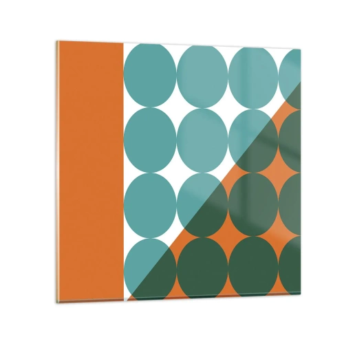 Üveg kép - Felfelé és átlósan - 70x70 cm