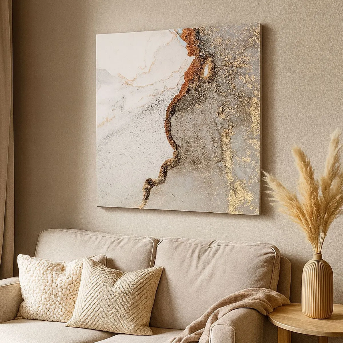 Vászonkép - A színek határán - 30x30 cm