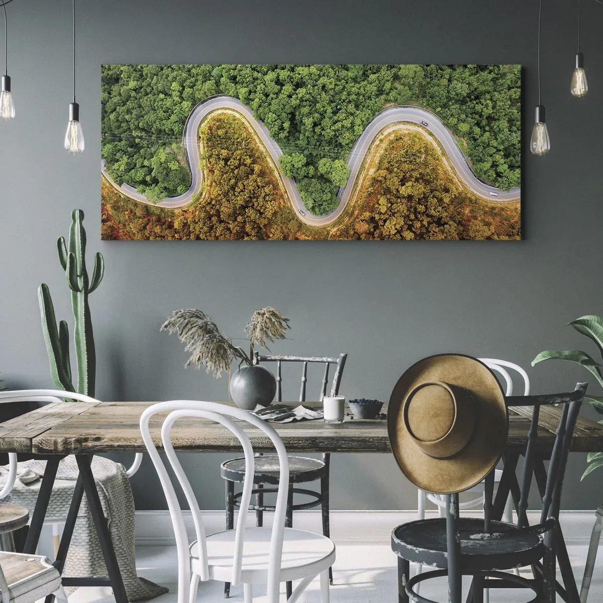 Vászonkép - Határok és áttörések - 100x40 cm