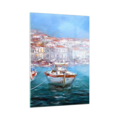 Üveg kép - Olasz öböl - 50x70 cm