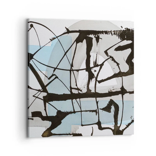 Vászonkép - Mindennek ellenére kék - 70x70 cm