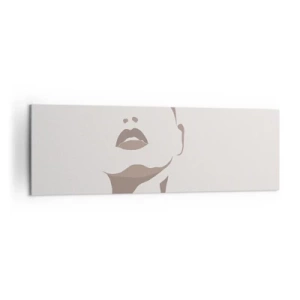 Vászonkép -  Fényből és árnyékból létrehozott - 160x50 cm