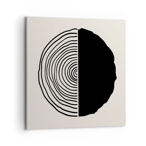 Vászonkép - Fele fele - 60x60 cm