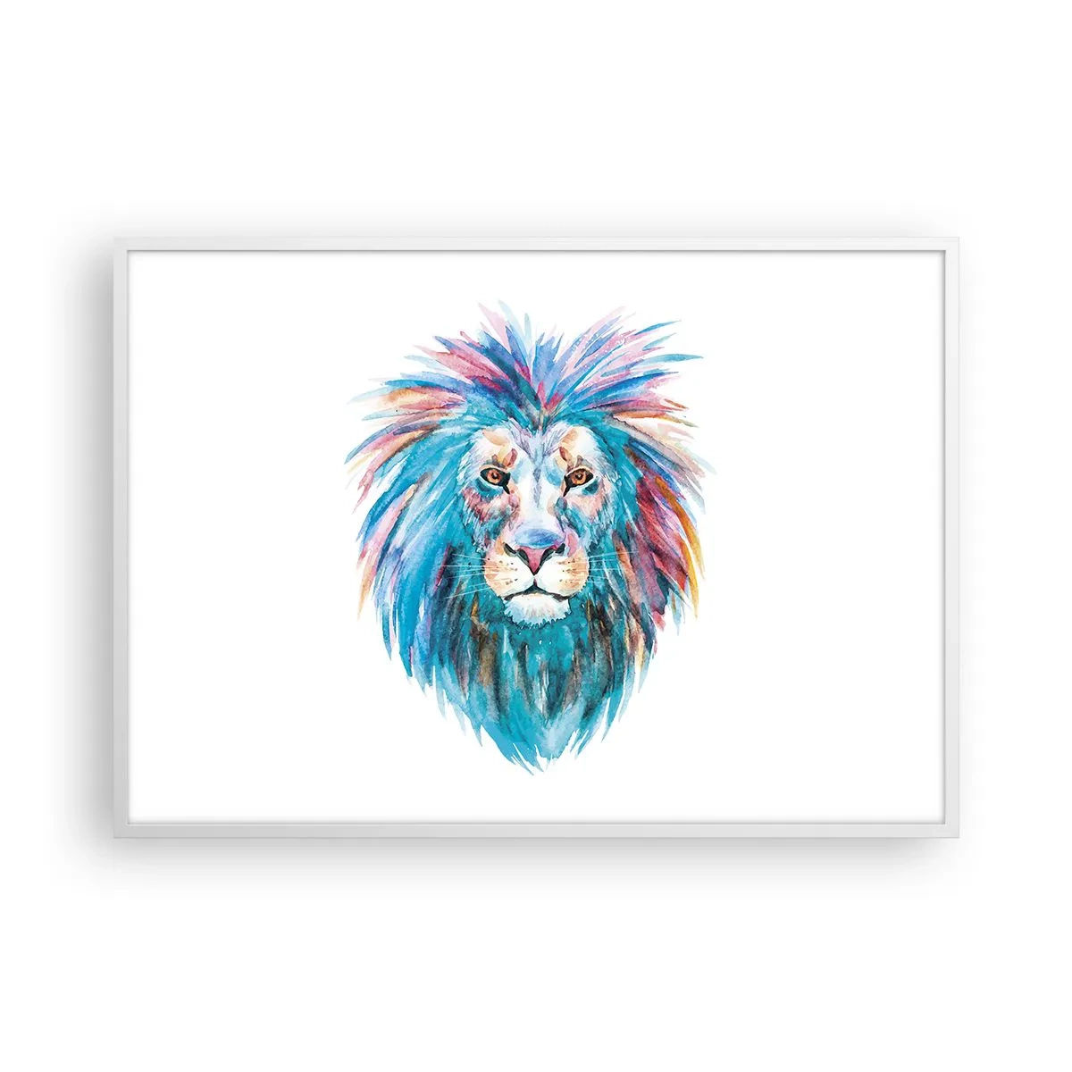 Poszter fekete keretben - Felvillanyozó aura - 100x70 cm