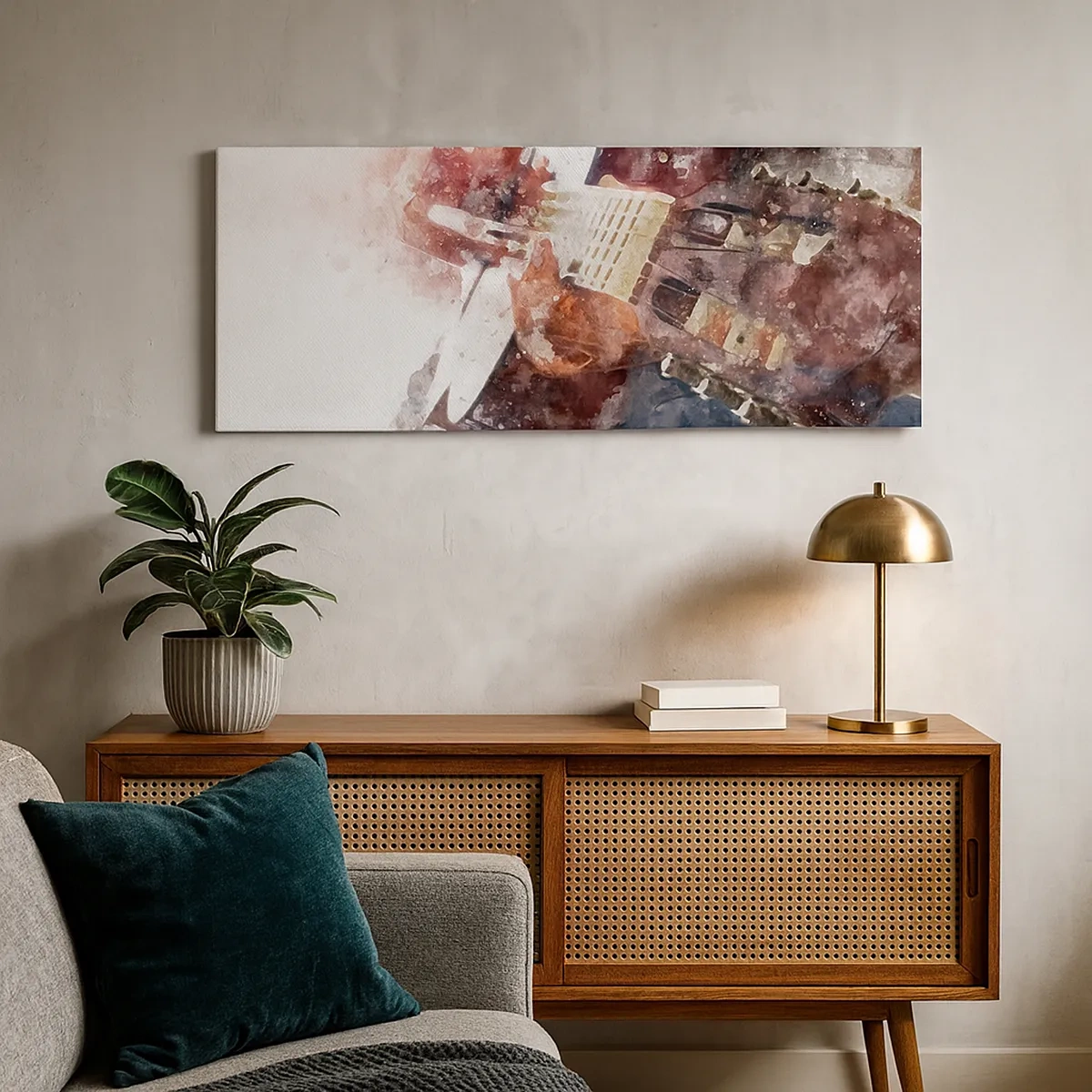 Vászonkép - És mit gondolsz róla? - 30x30 cm