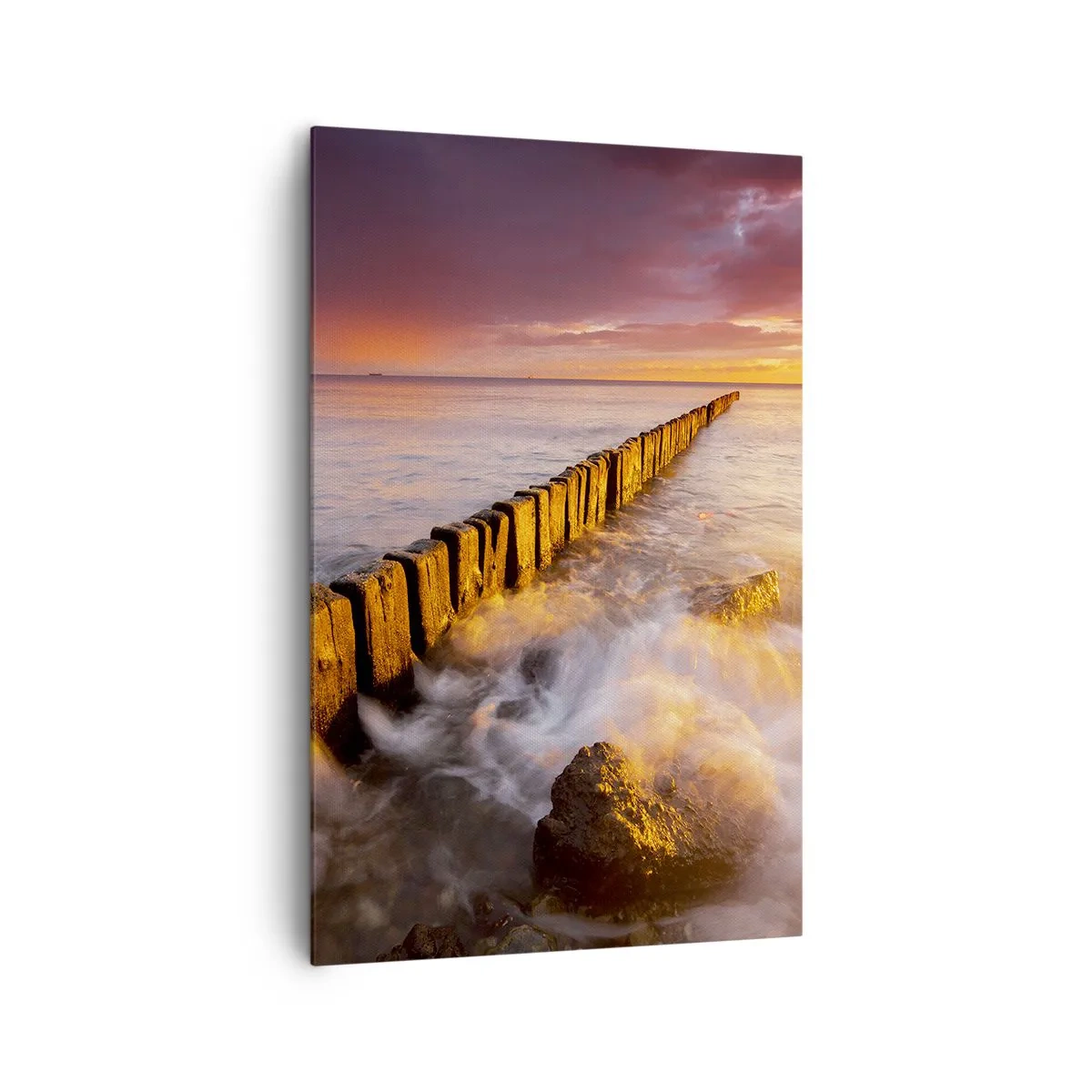 Vászonkép - A hullámok szelídsége - 80x120 cm