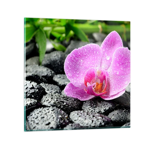 Üveg kép - Mint egy nyitott szív - 50x50 cm