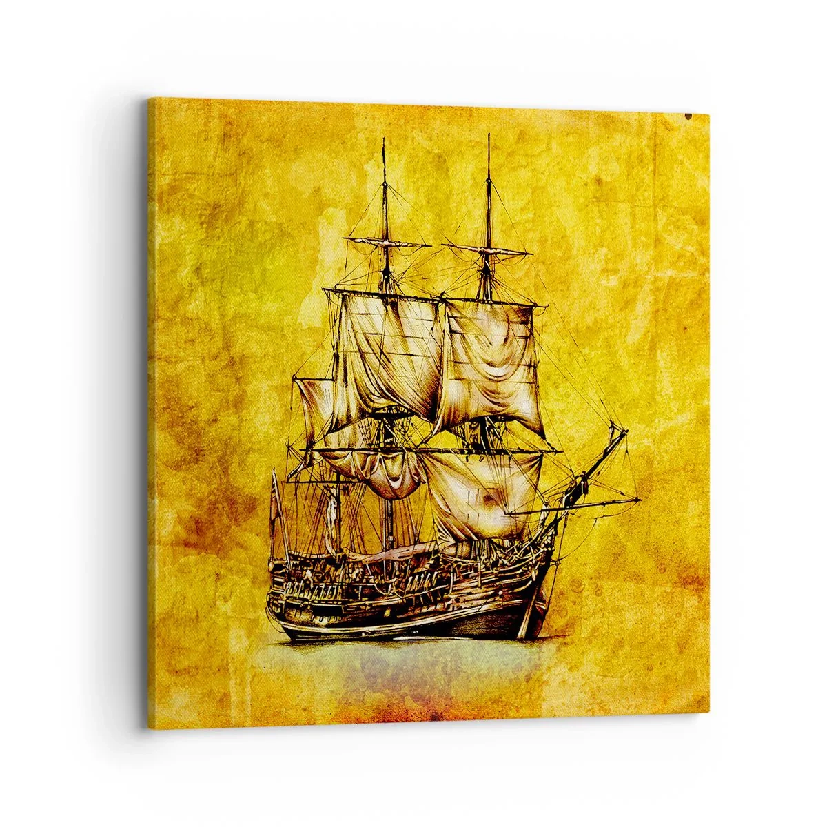 Vászonkép - Irány Tortuga! - 70x70 cm