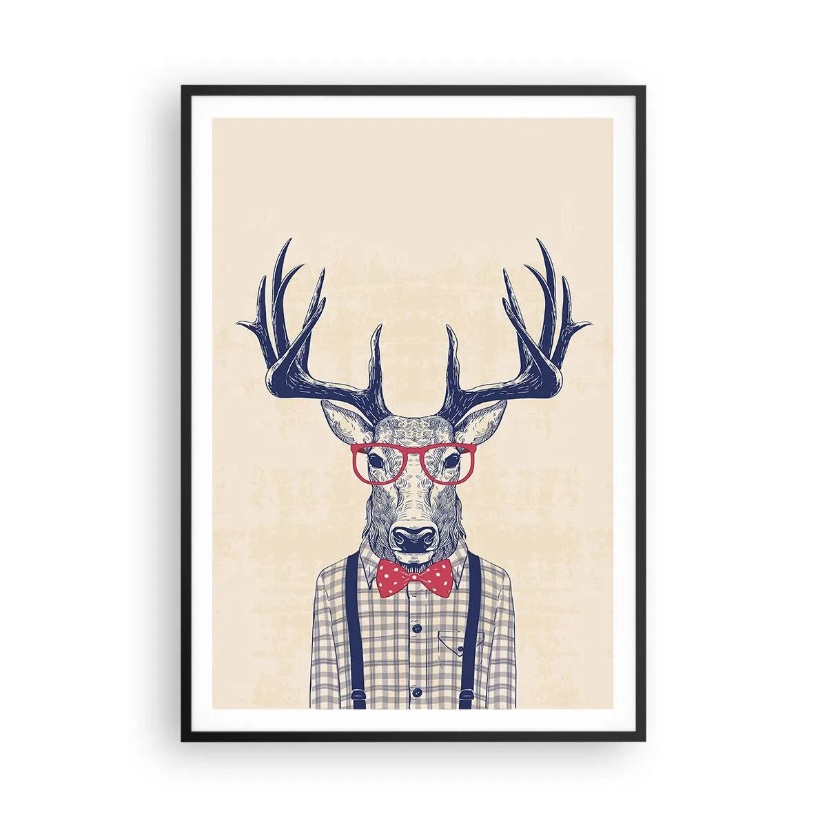 Poszter fehér keretben - Mókás extravagancia - 70x100 cm