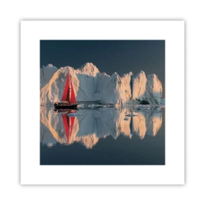 Poszter - A világ peremén - 30x30 cm