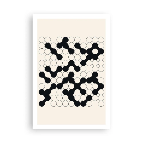Poszter - Kínai játék - variáció - 61x91 cm