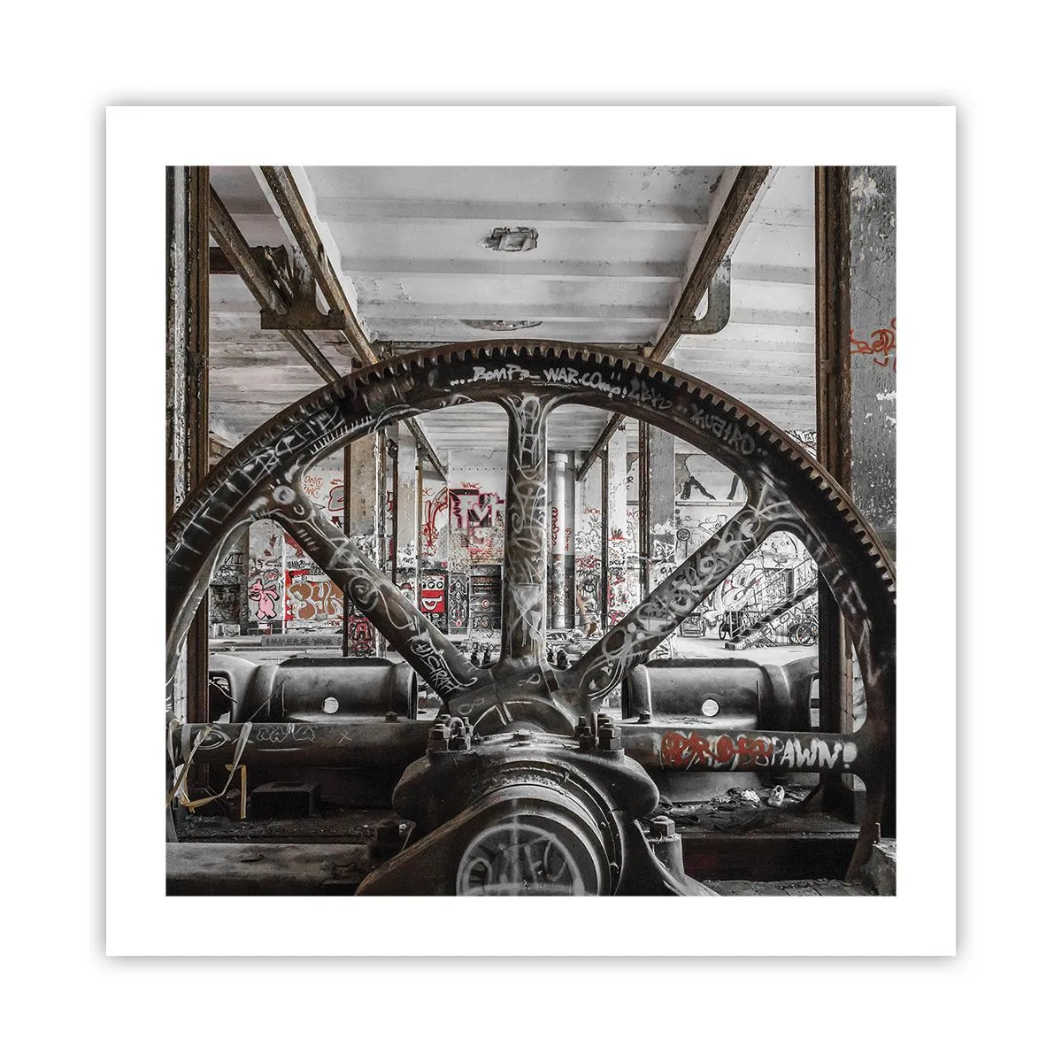 Poszter - A gyár titkos élete - 50x50 cm