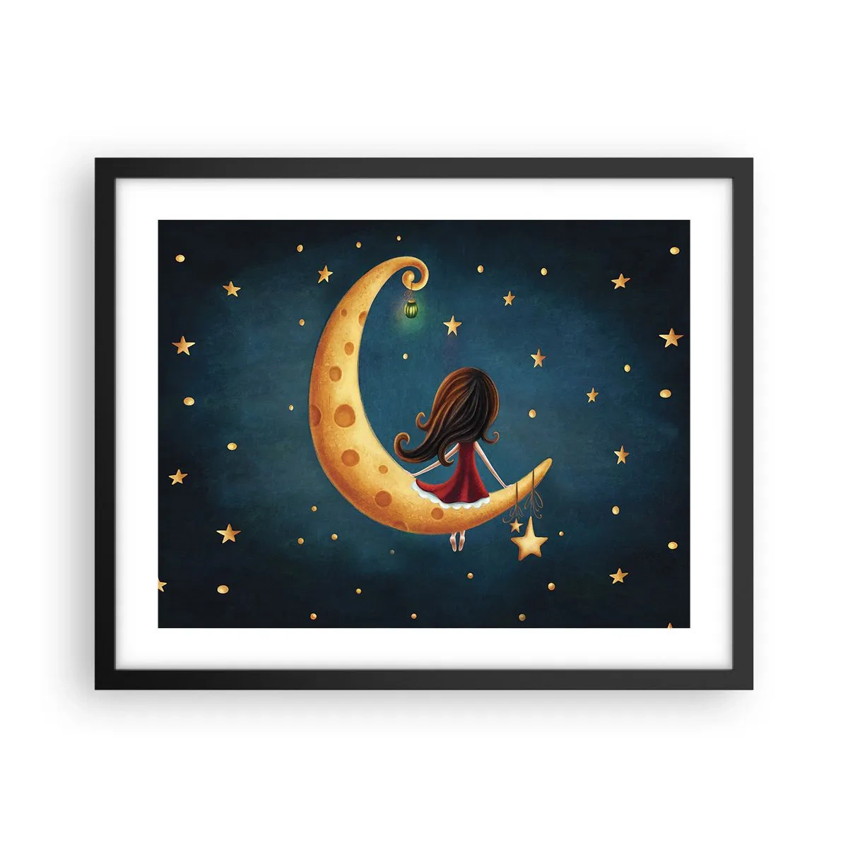 Poszter fehér keretben - Egyszer volt… - 50x40 cm