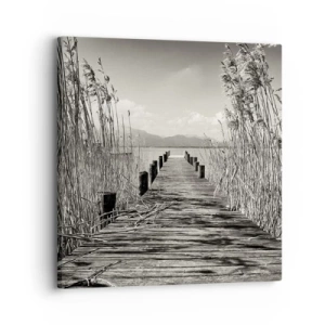 Vászonkép - A fű csendjében - 30x30 cm