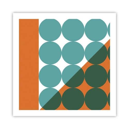 Poszter - Felfelé és átlósan - 60x60 cm