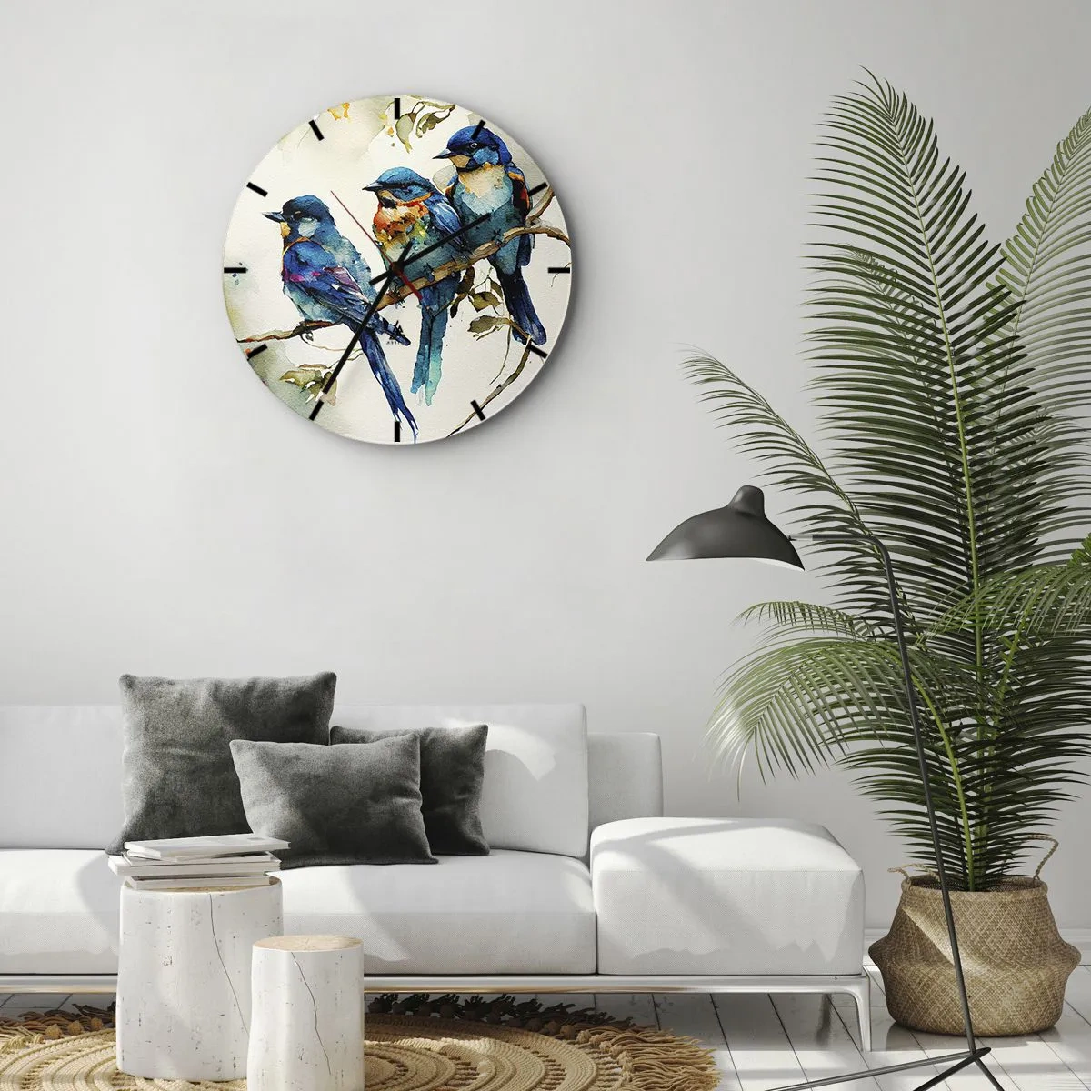 Falióra, Óra - Megsértődött? - 40x40 cm