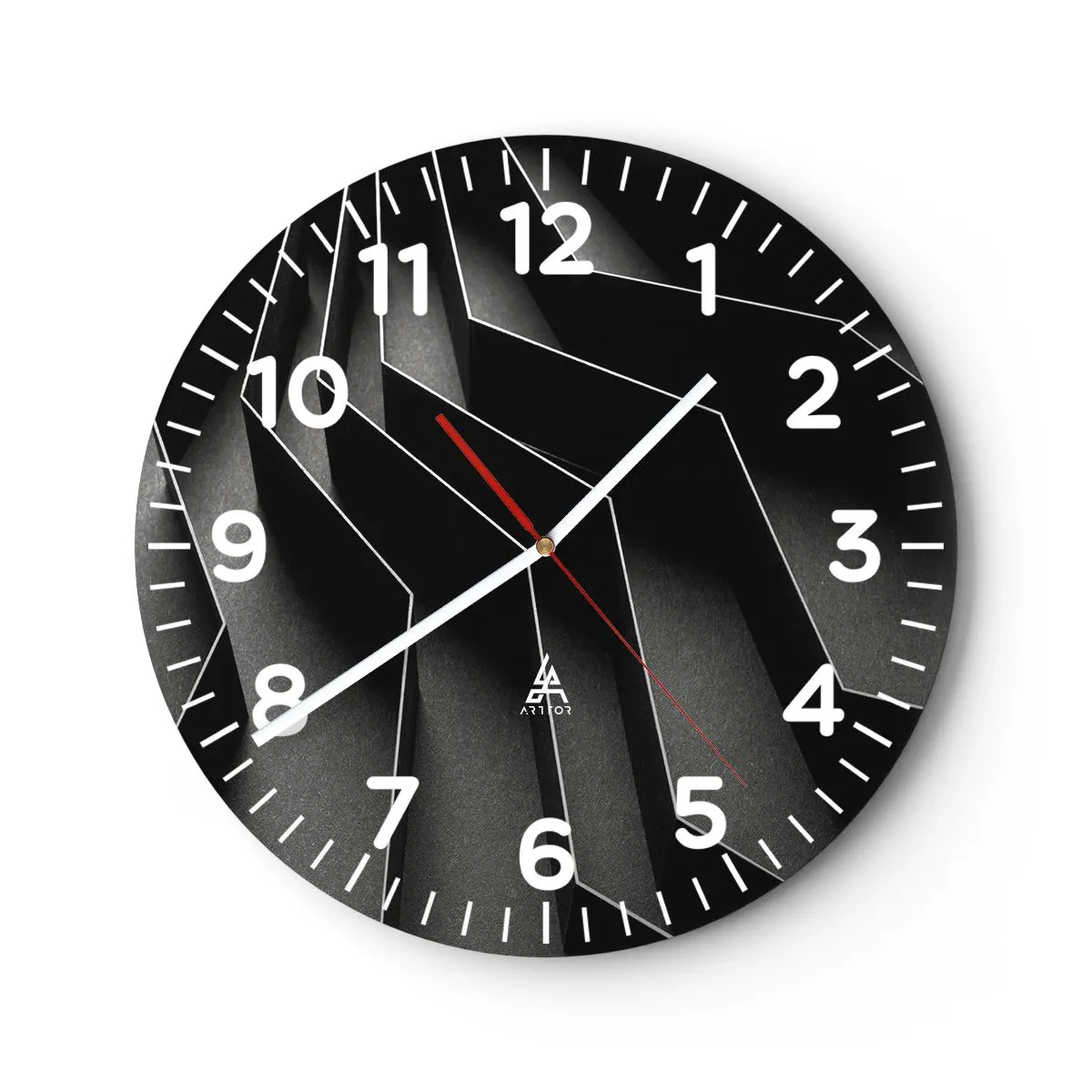 Falióra, Óra - Térbeli rend - 30x30 cm