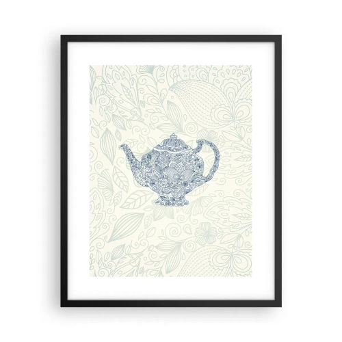 Poszter fehér keretben - Tea varázsa - 40x50 cm