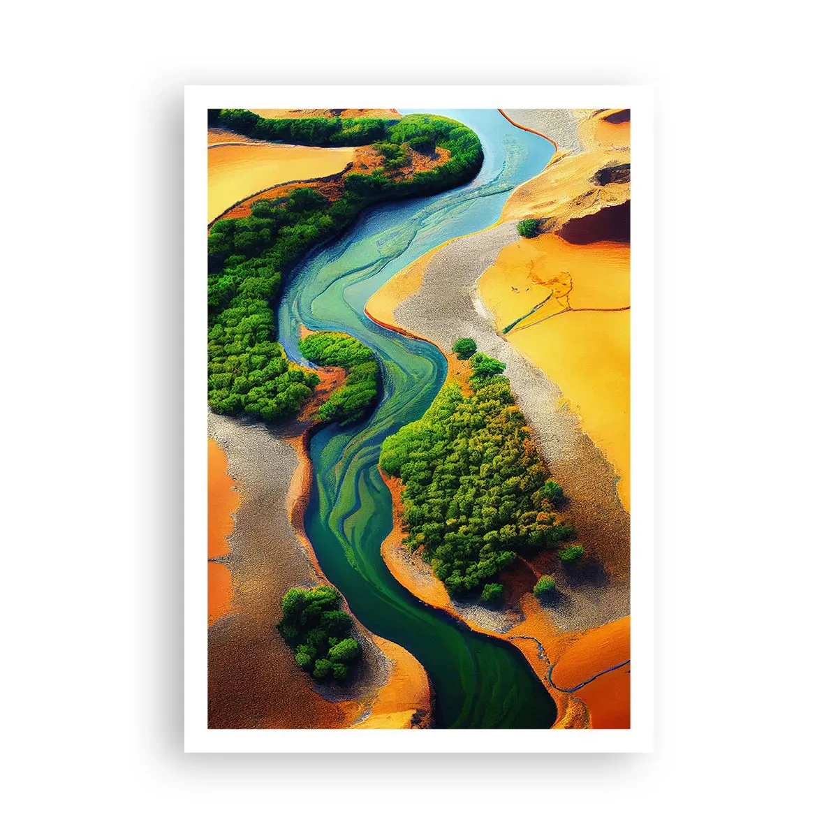 Poszter - Életetadó folyó - 70x100 cm