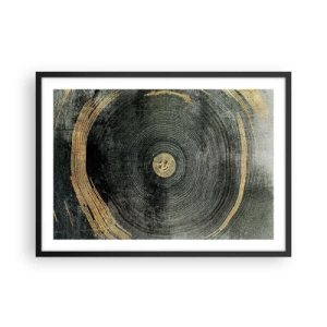 Poszter fehér keretben - Változás és időtartam - 70x50 cm