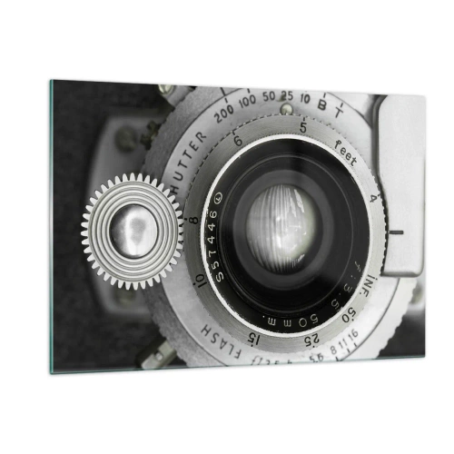 Üveg kép - Történet Hollywoodról - 120x80 cm