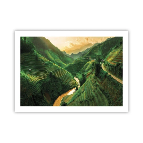Poszter - Vietnámi völgy - 70x50 cm